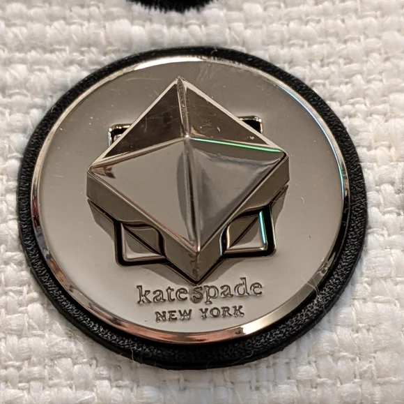 NWT still in bag Kate Spade Natalia Medium Flap Shoulder purse Polka Dot - Picture 5 of 10